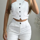 Vest and Shorts Set for Women