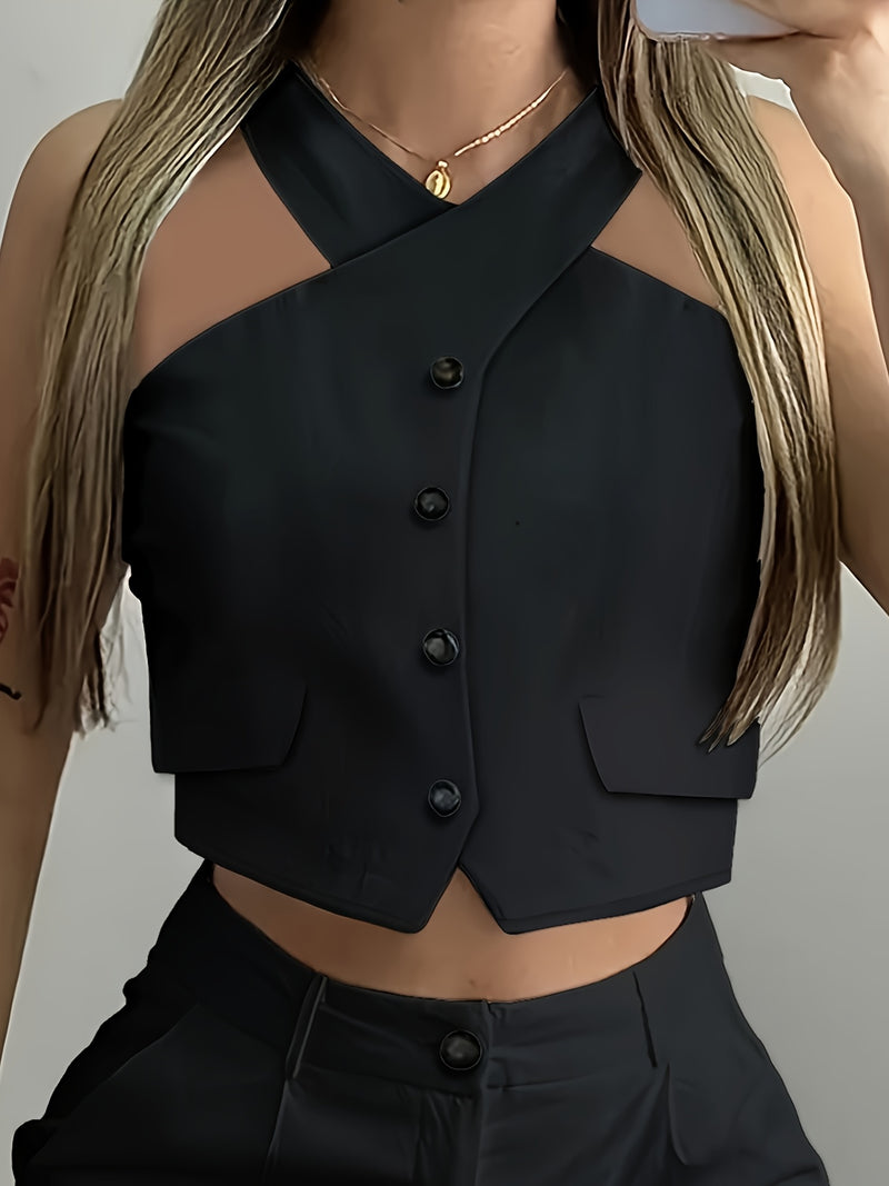 Vest and Shorts Set for Women