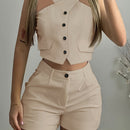 Vest and Shorts Set for Women