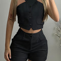 Vest and Shorts Set for Women
