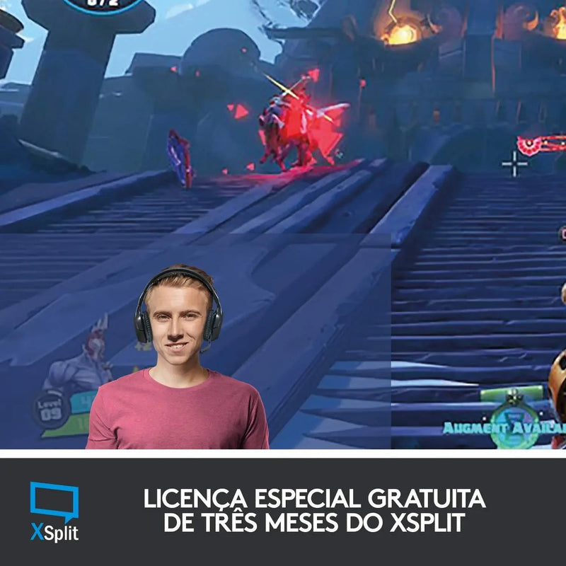 Original Logitech C922 Pro Stream Webcam 1080P Camera for HD Video Streaming & Recording 720P at 60Fps with Tripod Included - FlyStore