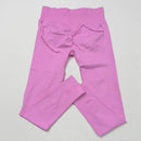 VEQKING Scrunch Butt Women Yoga Pants Seamless Sports Leggings Low Waist Gym Fitness Tights Quick Drying Fall Warm Workout Pants - FlyStore