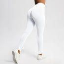 VEQKING Scrunch Butt Women Yoga Pants Seamless Sports Leggings Low Waist Gym Fitness Tights Quick Drying Fall Warm Workout Pants - FlyStore